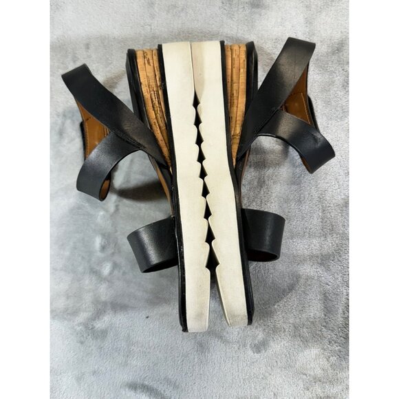 Franco Sarto Womens shoes size 8 chiara strappy sandals with wedge heel - Picture 12 of 16